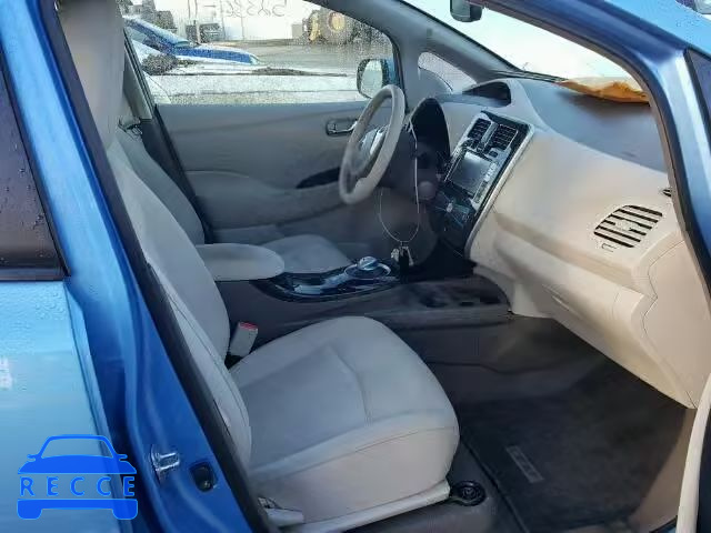 2011 NISSAN LEAF SV/SL JN1AZ0CPXBT002474 зображення 4