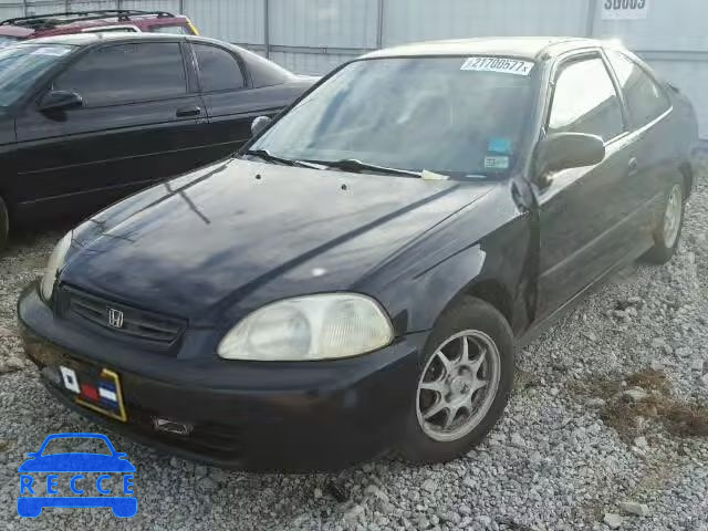 1998 HONDA CIVIC HX 1HGEJ7227WL086684 image 1