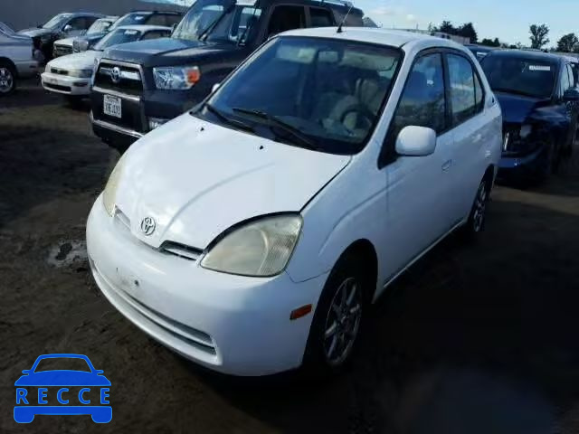 2001 TOYOTA PRIUS JT2BK12U010037827 зображення 1