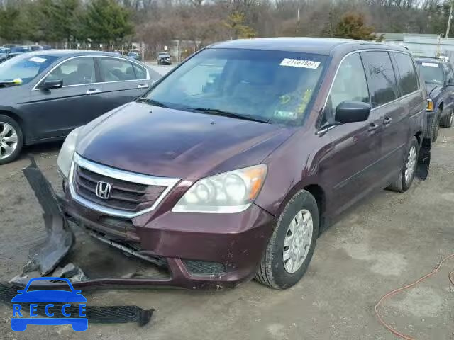 2008 HONDA ODYSSEY LX 5FNRL38258B114160 image 1