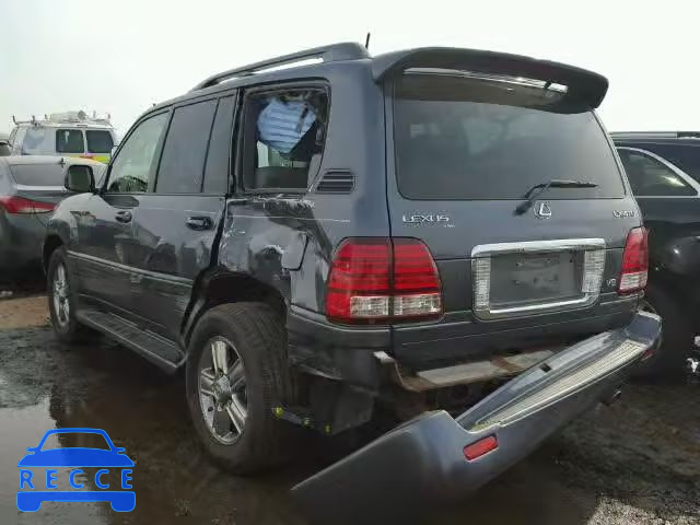 2006 LEXUS LX 470 JTJHT00W264017721 image 2