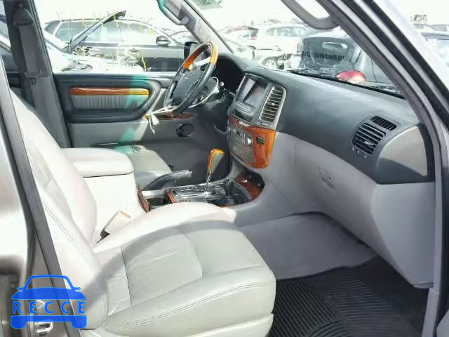 2006 LEXUS LX 470 JTJHT00W264017721 image 4