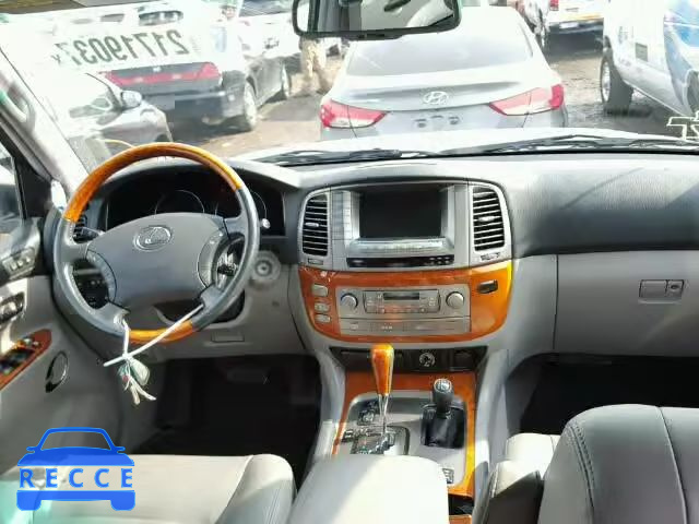 2006 LEXUS LX 470 JTJHT00W264017721 image 8
