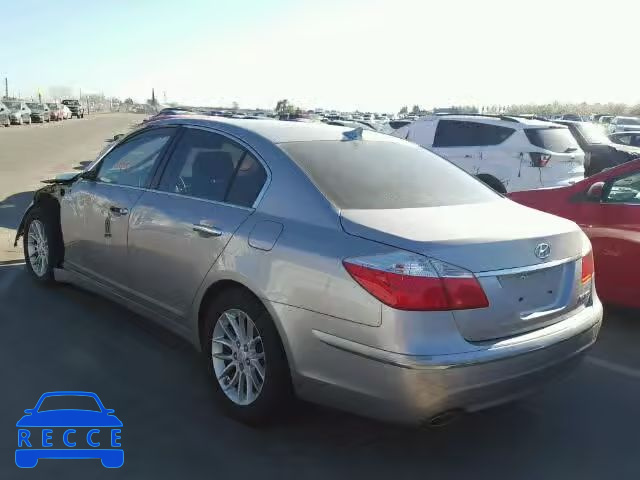 2011 HYUNDAI GENESIS KMHGC4DE3BU137010 image 2