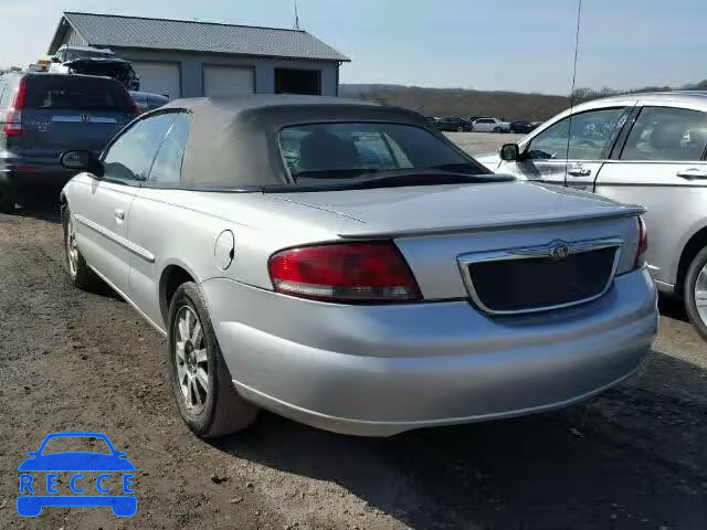 2005 CHRYSLER SEBRING GT 1C3EL75R35N520995 image 2