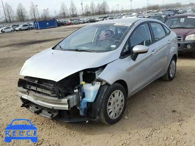 2014 FORD FIESTA S 3FADP4AJ9EM123009 зображення 1