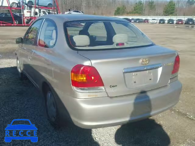 2003 TOYOTA ECHO JTDAT123530270659 image 2