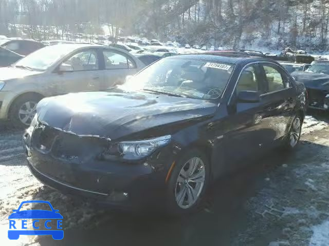 2010 BMW 528I WBANU5C59AC127132 зображення 1