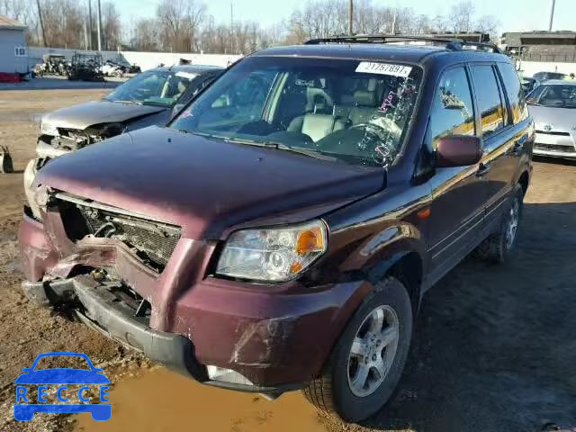 2008 HONDA PILOT EXL 5FNYF18548B047987 image 1