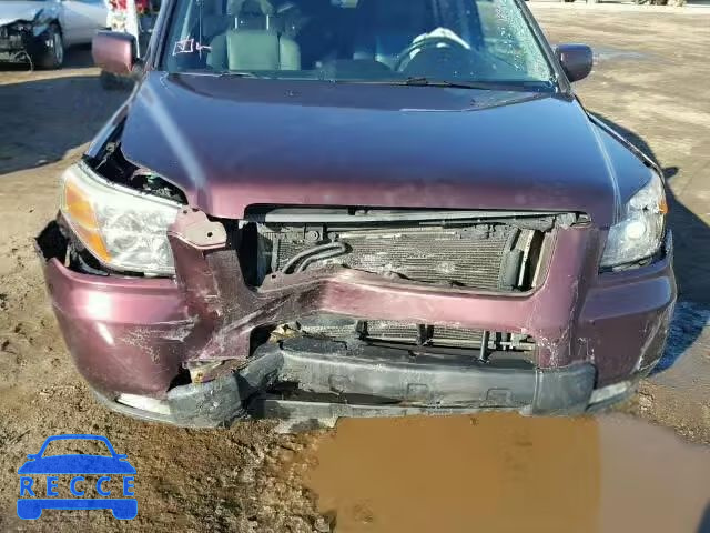 2008 HONDA PILOT EXL 5FNYF18548B047987 image 8