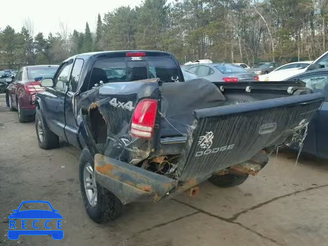 2003 DODGE DAKOTA SXT 1D7HG12X53S234874 Bild 2