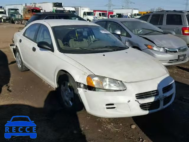 2003 DODGE STRATUS SE 1B3EL36X63N590801 зображення 0