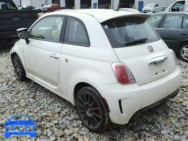 2013 FIAT 500 ABARTH 3C3CFFFH5DT601901 зображення 2