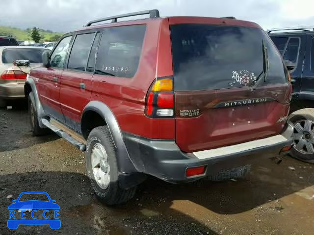 2002 MITSUBISHI MONTERO SP JA4MT31R92P014037 image 2