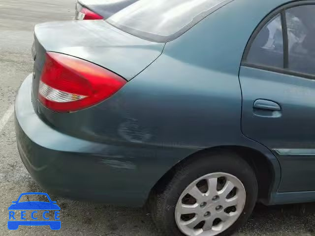 2003 KIA RIO KNADC125736241110 image 8