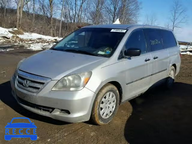 2007 HONDA ODYSSEY LX 5FNRL38267B062178 image 1