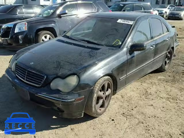 2001 MERCEDES-BENZ C240 WDBRF61J21F024572 Bild 1