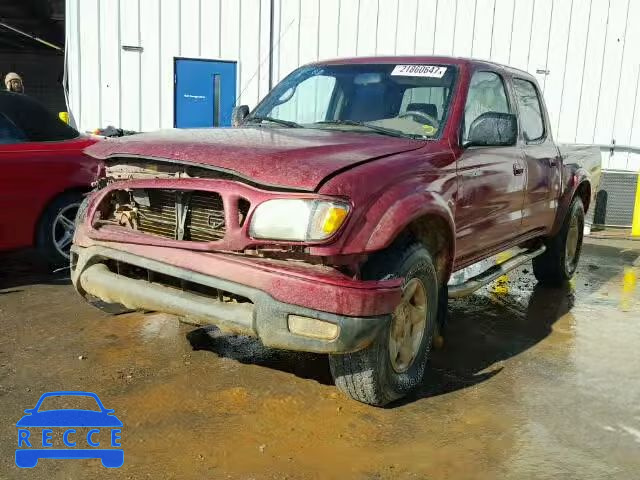 2003 TOYOTA TACOMA DOU 5TEHN72N93Z304020 image 1