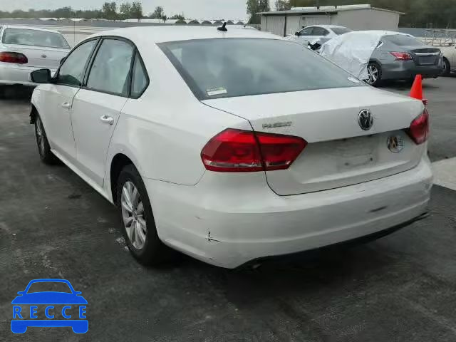 2013 VOLKSWAGEN PASSAT S 1VWAP7A30DC128614 image 2