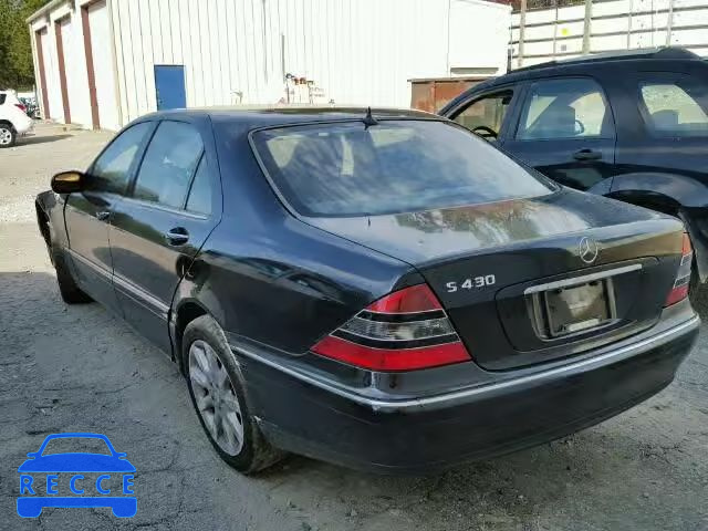 2000 MERCEDES-BENZ S430 WDBNG70J6YA013715 зображення 2