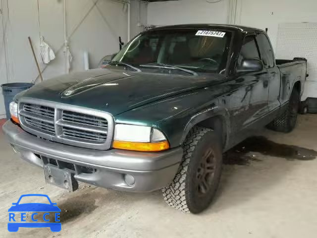 2002 DODGE DAKOTA/SXT 1B7GL12X12S582428 зображення 1