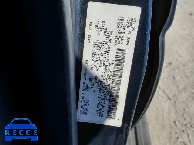 1994 TOYOTA 4RUNNER SR JT3VN39W0R0167461 image 9