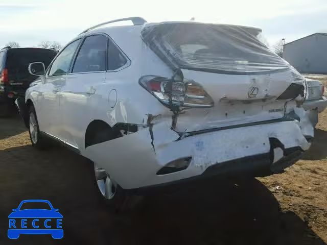 2011 LEXUS RX 350 2T2BK1BA5BC096176 зображення 2