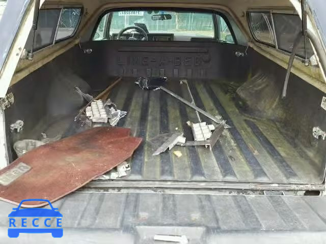 1987 CHEVROLET EL CAMINO 3GCCW80H2HS902265 зображення 5