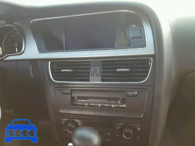2012 AUDI A5 QUATTRO WAULFAFR0CA005685 image 8
