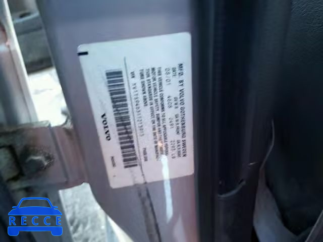 2001 VOLVO S80 YV1TS94D311213913 зображення 9