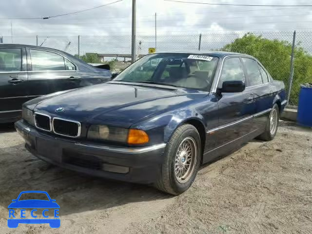 1998 BMW 740I AUTOMATIC WBAGF8329WDL55921 зображення 1