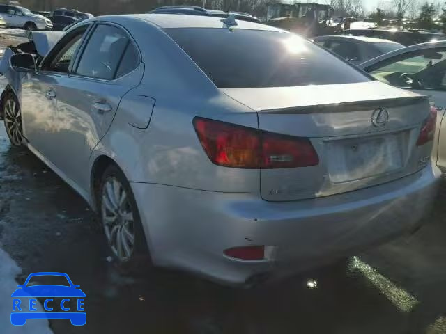 2007 LEXUS IS250 AWD JTHCK262072017437 image 2