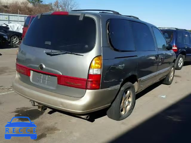 1999 MERCURY VILLAGER 4M2XV11T5XDJ39567 зображення 3