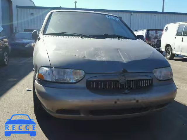 1999 MERCURY VILLAGER 4M2XV11T5XDJ39567 зображення 8