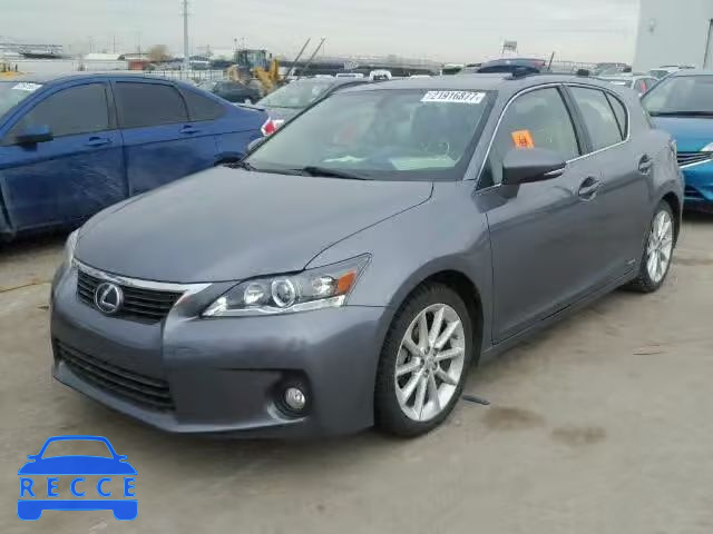 2012 LEXUS CT200H JTHKD5BHXC2106766 image 1