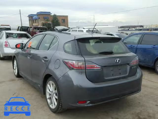 2012 LEXUS CT200H JTHKD5BHXC2106766 image 2