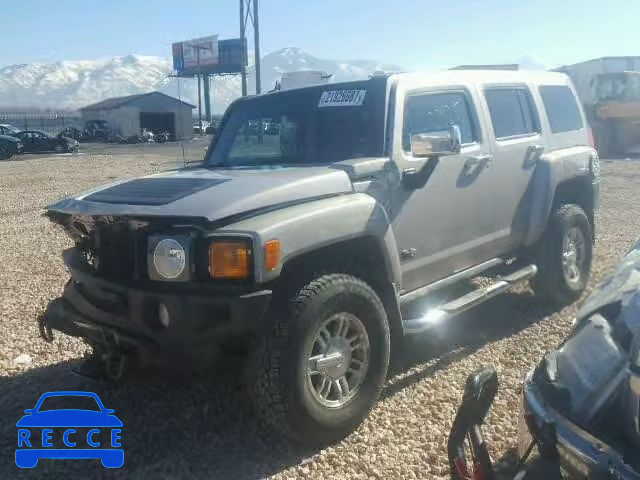 2007 HUMMER H3 SUV 5GTDN13E278155685 image 1
