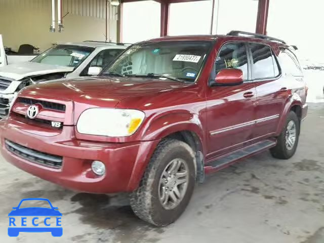 2007 TOYOTA SEQUOIA SR 5TDZT34A47S296652 зображення 1
