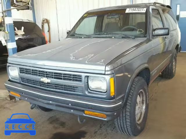 1991 CHEVROLET S10 BLAZER 1GNCT18Z3M8101755 зображення 1