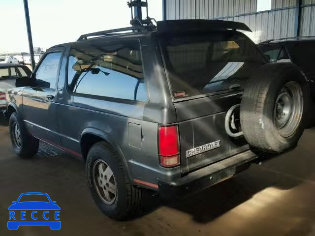 1991 CHEVROLET S10 BLAZER 1GNCT18Z3M8101755 Bild 2