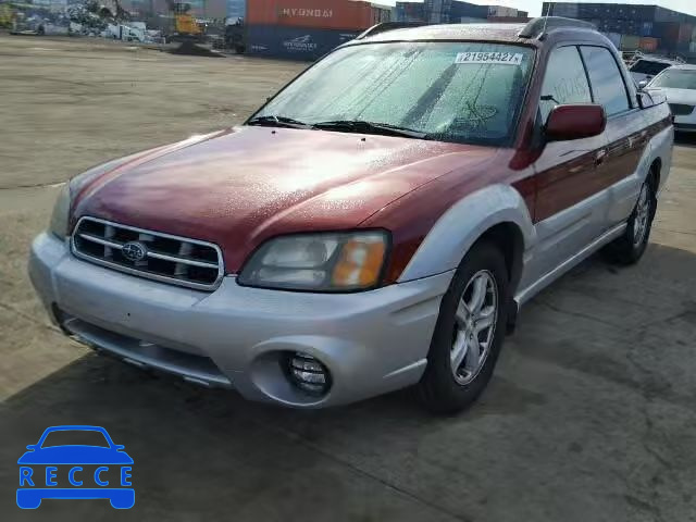 2003 SUBARU BAJA 4S4BT61C537100307 зображення 1