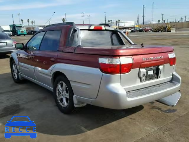 2003 SUBARU BAJA 4S4BT61C537100307 зображення 2