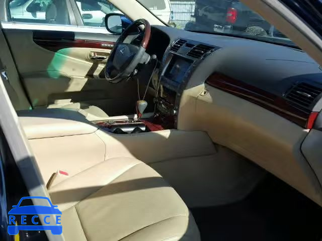 2009 LEXUS LS460 AWD JTHCL46F095002482 image 4