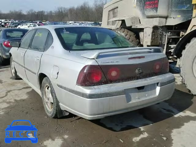 2001 CHEVROLET IMPALA LS 2G1WH55KX19118230 image 2