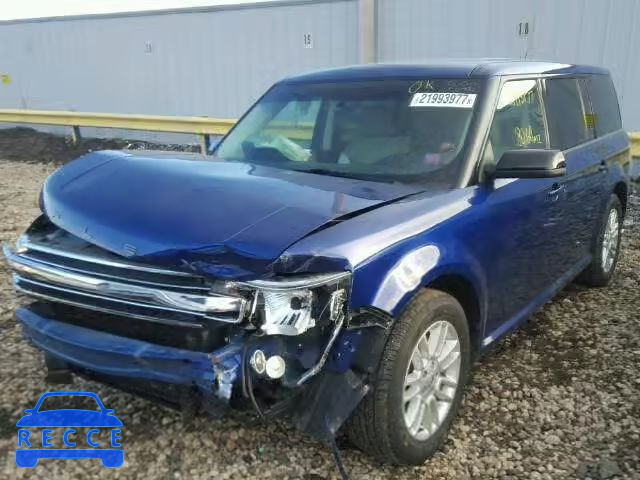 2013 FORD FLEX SEL 2FMGK5C80DBD28686 зображення 1