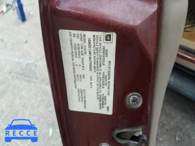 1998 GMC YUKON 1GKEC13R1WJ703983 image 9