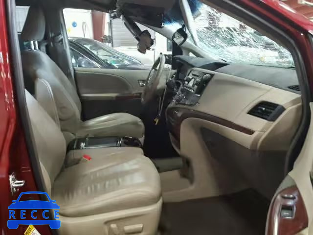 2014 TOYOTA SIENNA XLE 5TDYK3DC3ES437563 image 4