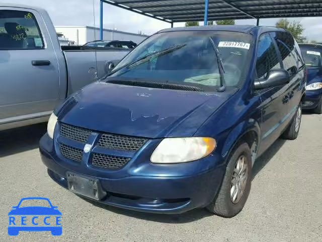 2002 DODGE CARAVAN SP 1B4GP45312B717841 зображення 1