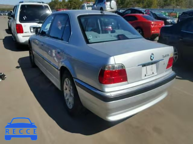 2001 BMW 740IL WBAGH83431DP34353 зображення 2