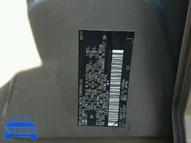 2012 TOYOTA SCION XB JTLZE4FE2CJ004265 image 9